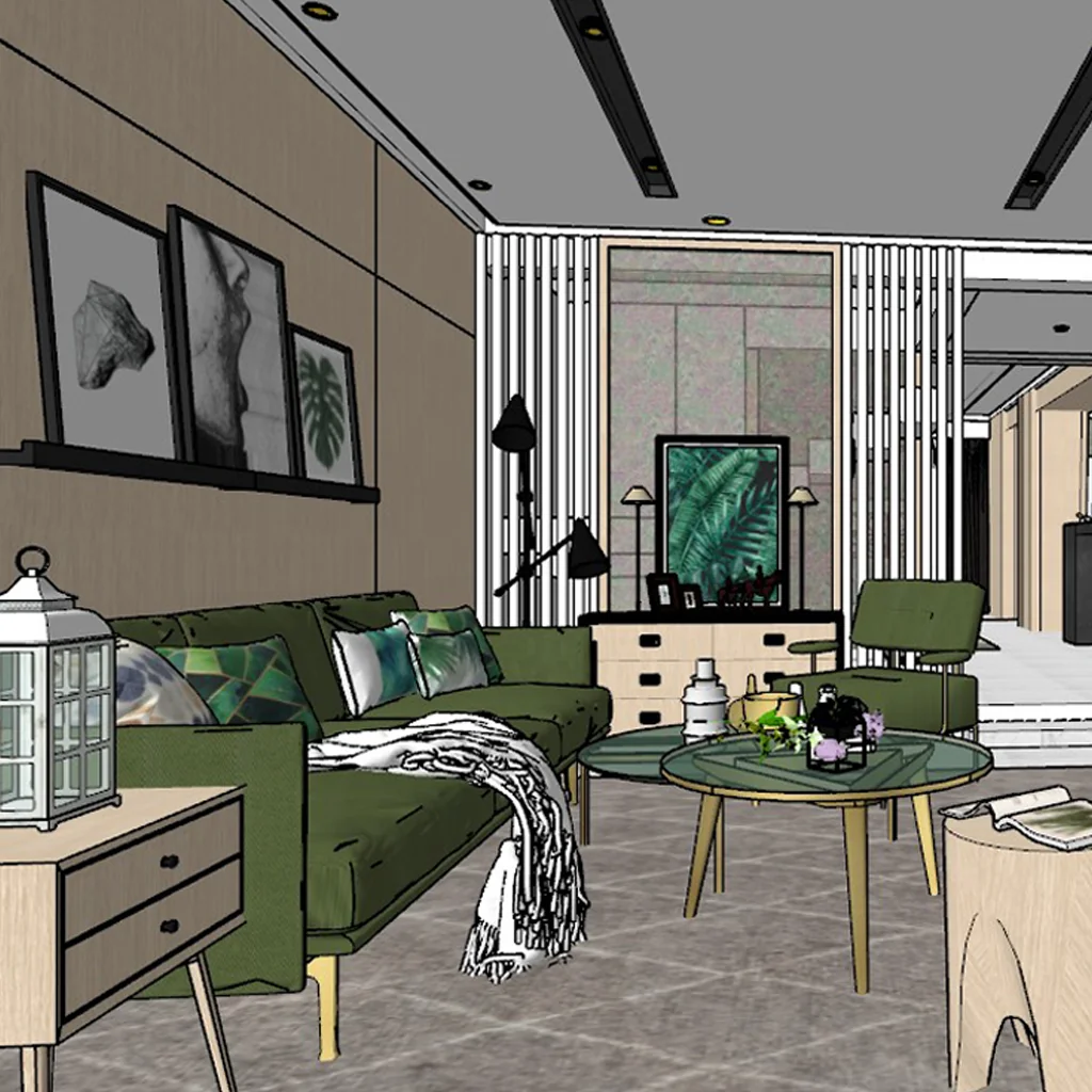 Exemplo 1 - Comparação de renderização - Antes